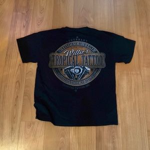 Willies Tropical Tattoo Tee